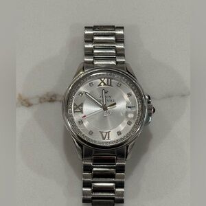 Juicy Couture Metallic Silver Watch